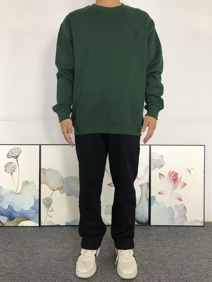 AMI 98 AMI HOODIE 59190688 (Im 170Cm 60Kg I Wear Size M In The Phot) - Image 3