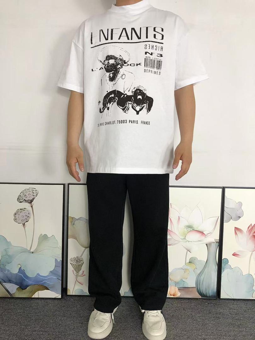 Chanel 88 ENFANTS RICHES DEPRIMES T-SHIRT 5232109162 (Im 170Cm 60Kg I Wear Size M In The Phot) - Image 3