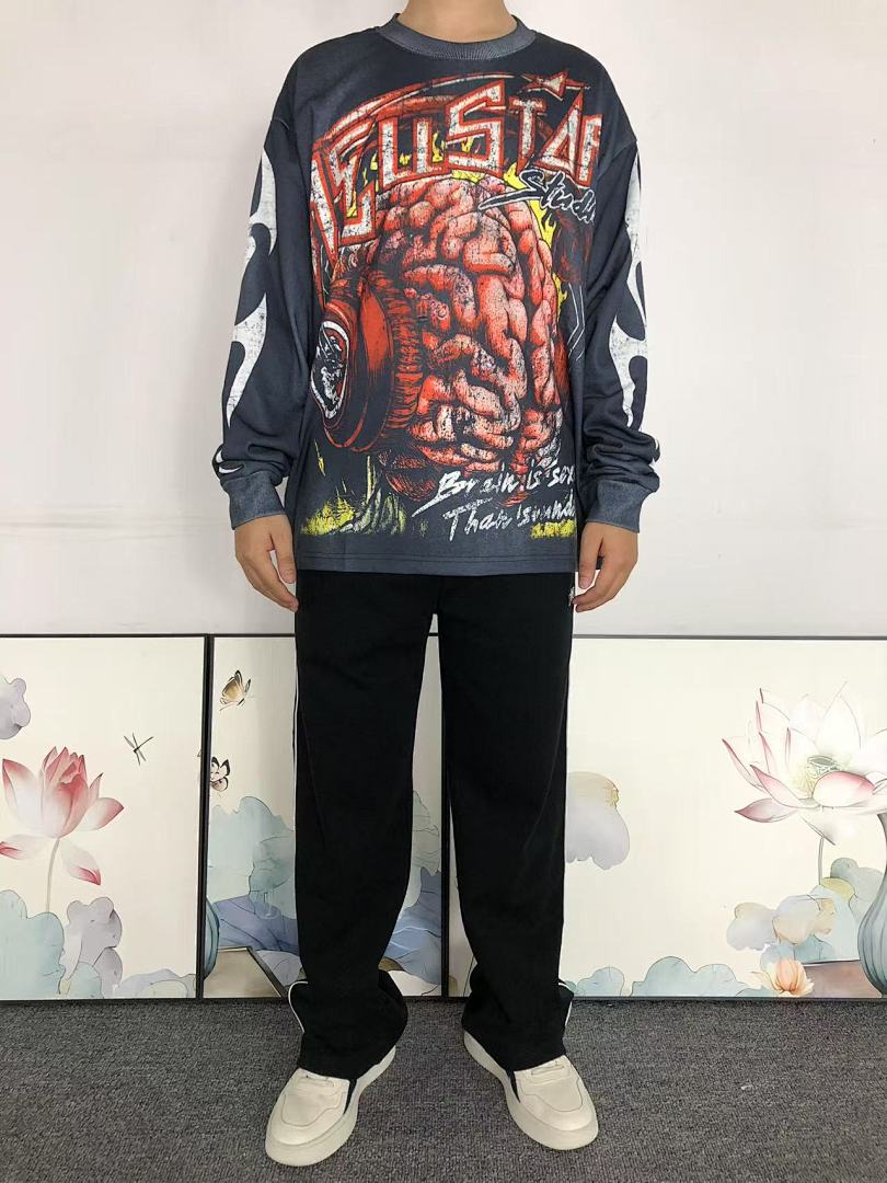 Hellstar 98 HELLSTAR LONG SLEEVED 58181571 (Im 170Cm 60Kg I Wear Size M In The Phot) - Image 3