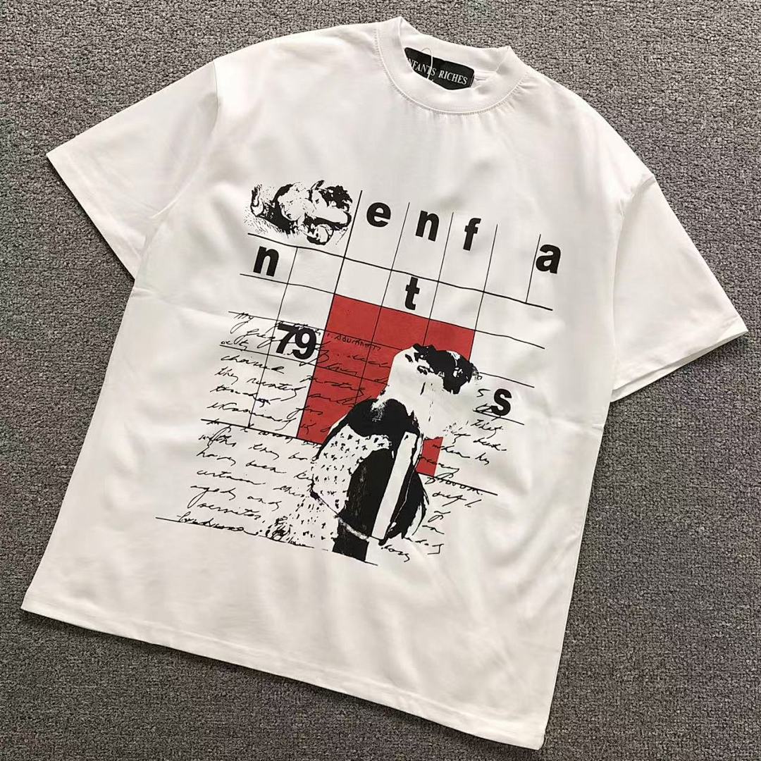 Chanel Chanel 88 ENFANTS RICHES DEPRIMES T-SHIRT 5212448162 (Im 170Cm 60Kg I Wear Size S In The Phot), photo 1