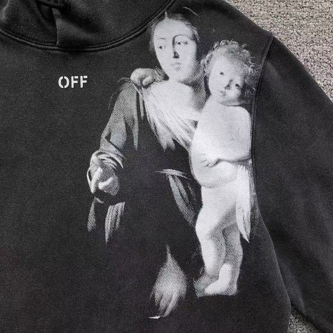 Off-White 188 OFF-WHITE HOODIE 59013919 (Im 170Cm 60Kg I Wear Size S In The Phot) - Image 8