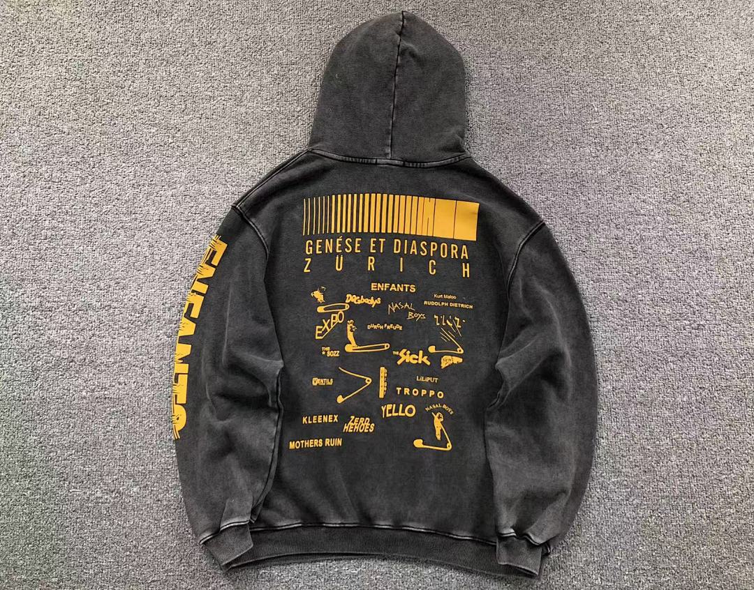 Chanel 135 ENFANTS RICHES DEPRIMES HOODIE 580722117 (Im 170Cm 60Kg I Wear Size S In The Phot) - Image 6