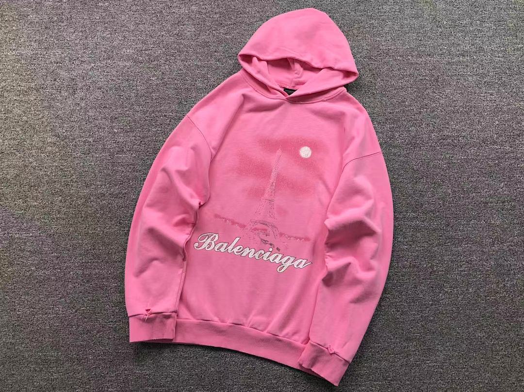 Balenciaga 255 B⭐L⭐⭐⭐IA⭐A HOODIE 5101183136 (Im 170Cm 60Kg I Wear Size M In The Phot) - Image 13