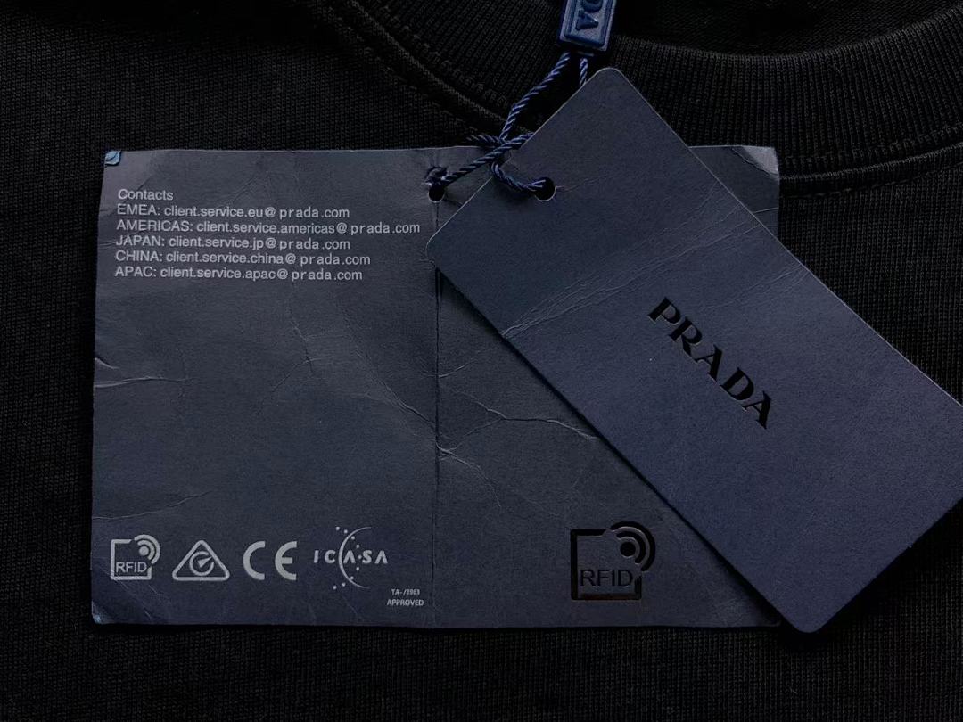 Prada 158 P⭐A⭐A T-SHIRT 22032009001 (Im 170Cm 60Kg I Wear Size S In The Phot) - Image 20