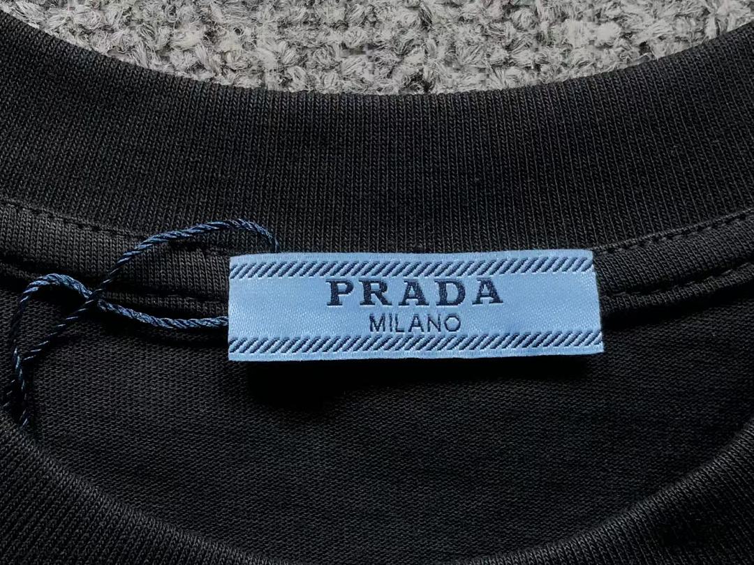 Prada 128 P⭐A⭐A T-SHIRT 3203057121 (Im 170Cm 60Kg I Wear Size S In The Phot) - Image 17