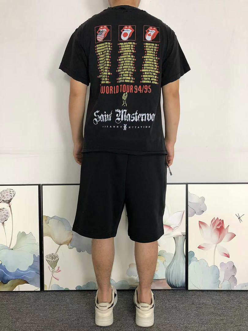 Chanel 98 SAINT MICHAEL T-SHIRT 42053007155 (Im 170Cm 60Kg I Wear Size S In The Phot) - Image 4