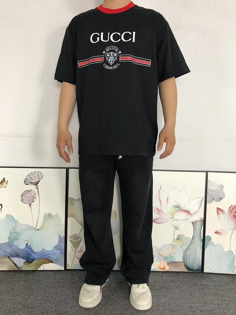 Gucci 115 G⭐C⭐I T-SHIRT 520120220 (Im 170Cm 60Kg I Wear Size M In The Phot) - Image 3