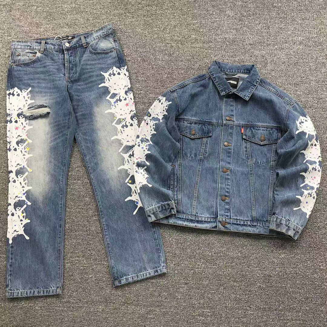 Sp5der TROUSERS348 SP5DER JACKET TROUSERS 111233272 (Im 170Cm 55Kg I Wear Size M In The Phot)
