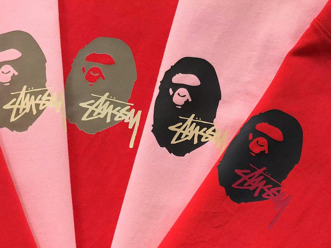 Bape 78 BAPE STUSSY T-SHIRT 1102101142 (Im 170Cm 57Kg I Wear Size S In The Phot) - Image 33