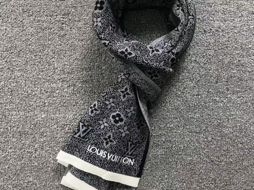 Louis Vuitton 113 L⭐ SCARF HAT 5208280376 (Long 91CM* Wide 29CM*) - Image 8