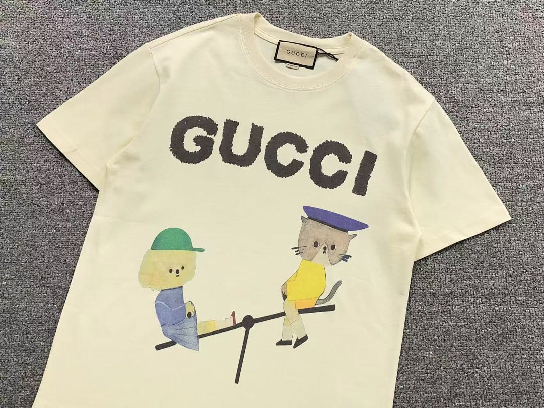 Gucci 78 G⭐C⭐I T-SHIRT 5050823101 (Im 170Cm 60Kg I Wear Size S In The Phot) - Image 7