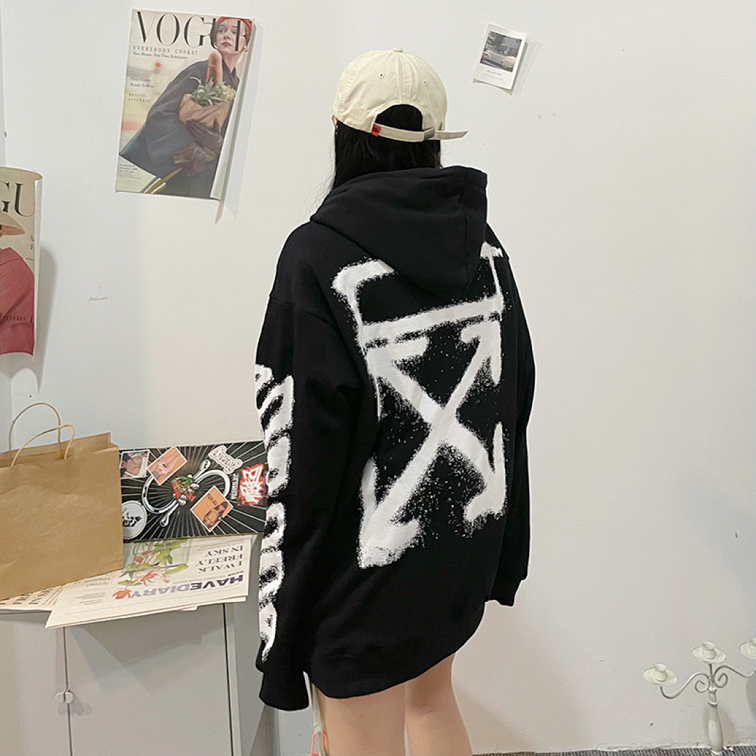 Off-White 109 OFF-WHITE (WHITE HOODIE) - Image 32