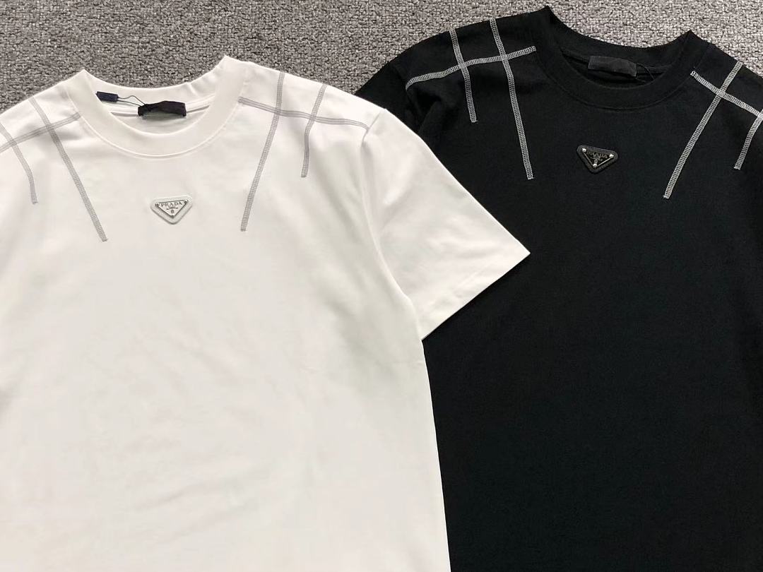 Prada 128 P⭐A⭐A T-SHIRT 5241409147 (Im 170Cm 60Kg I Wear Size S In The Phot) - Image 6