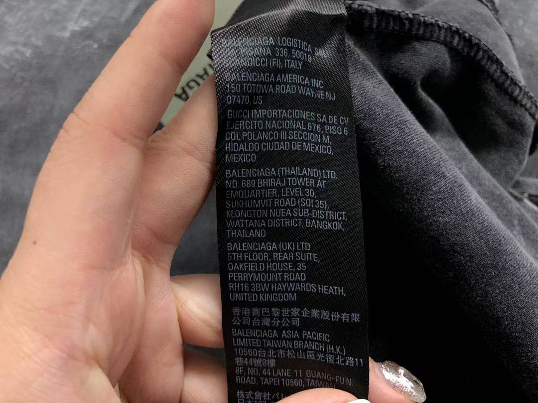 Balenciaga 158 B⭐L⭐⭐⭐IA⭐A T-SHIRT 3111180121 (Im 170Cm 60Kg I Wear Size S In The Phot) - Image 22