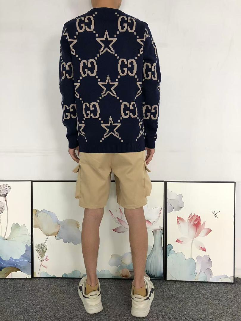 Gucci 208 G⭐C⭐I SWEATER 3208122021 (Im 170Cm 60Kg I Wear Size L In The Phot) - Image 4