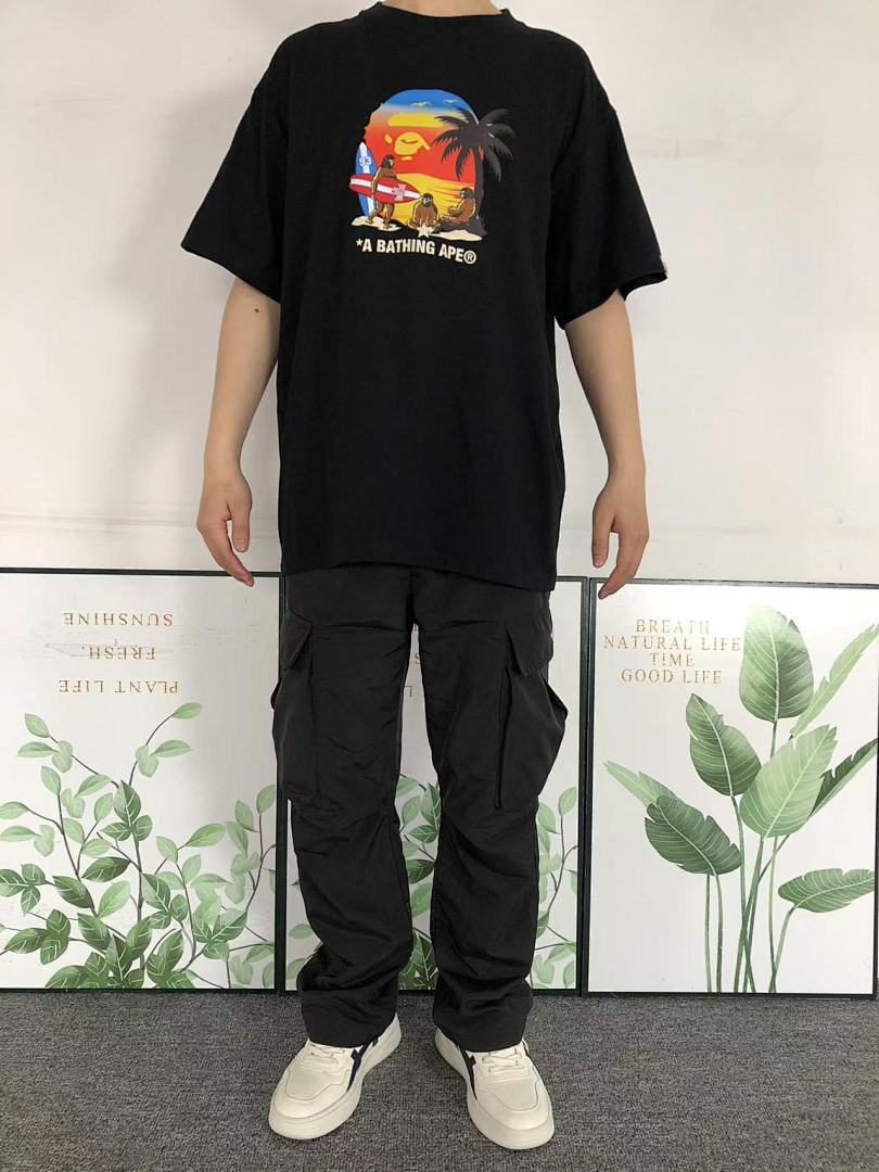 Bape 85 BAPE T-SHIRT 1103010431 (Im 170Cm 55Kg I Wear Size L In The Phot) - Image 3