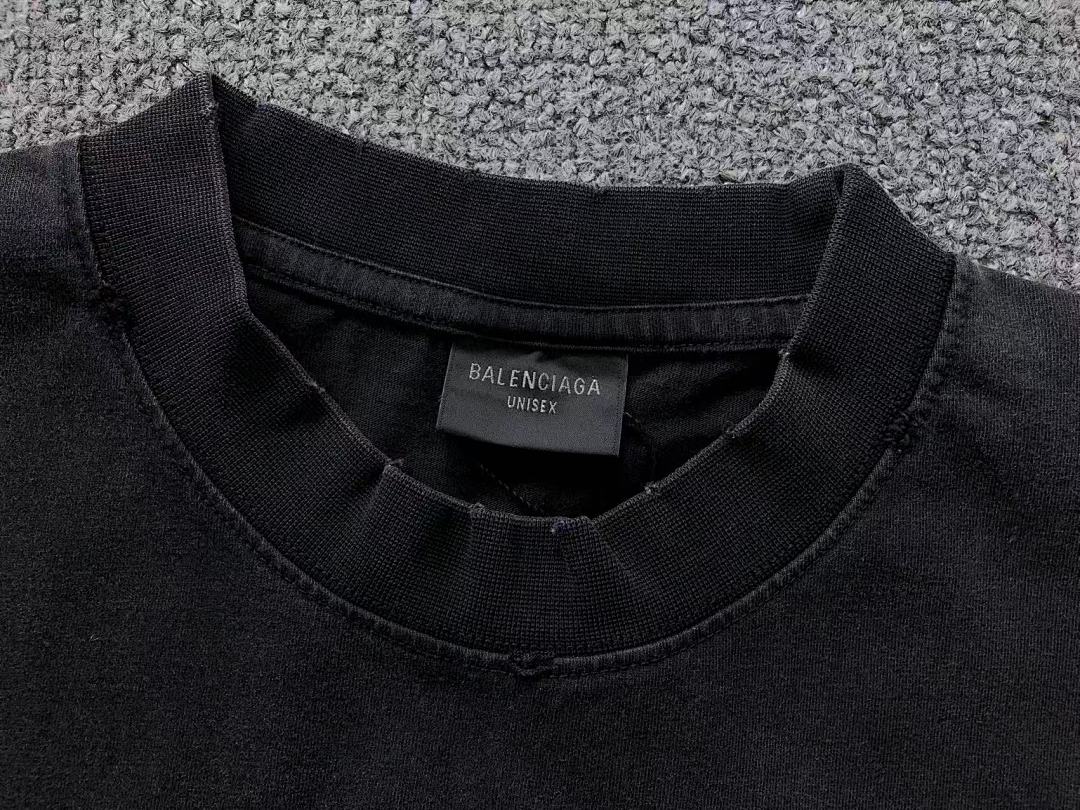 Balenciaga 125 B⭐L⭐⭐⭐IA⭐A T-SHIRT 3203242421 (Im 170Cm 60Kg I Wear Size S In The Phot) - Image 17