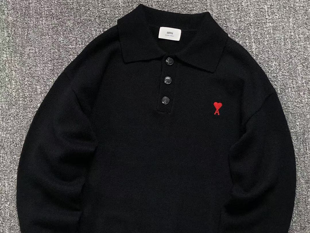 AMI 145 AMI SWEATER 211161117 (Im 170Cm 55Kg I Wear Size M In The Phot) - Image 8