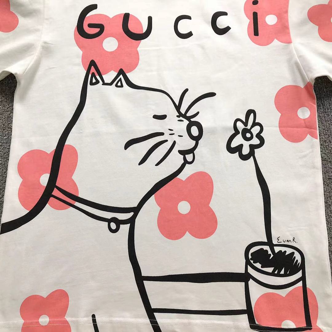 Gucci 85 G⭐C⭐I T-SHIRT 5231967101 (Im 170Cm 60Kg I Wear Size S In The Phot) - Image 8