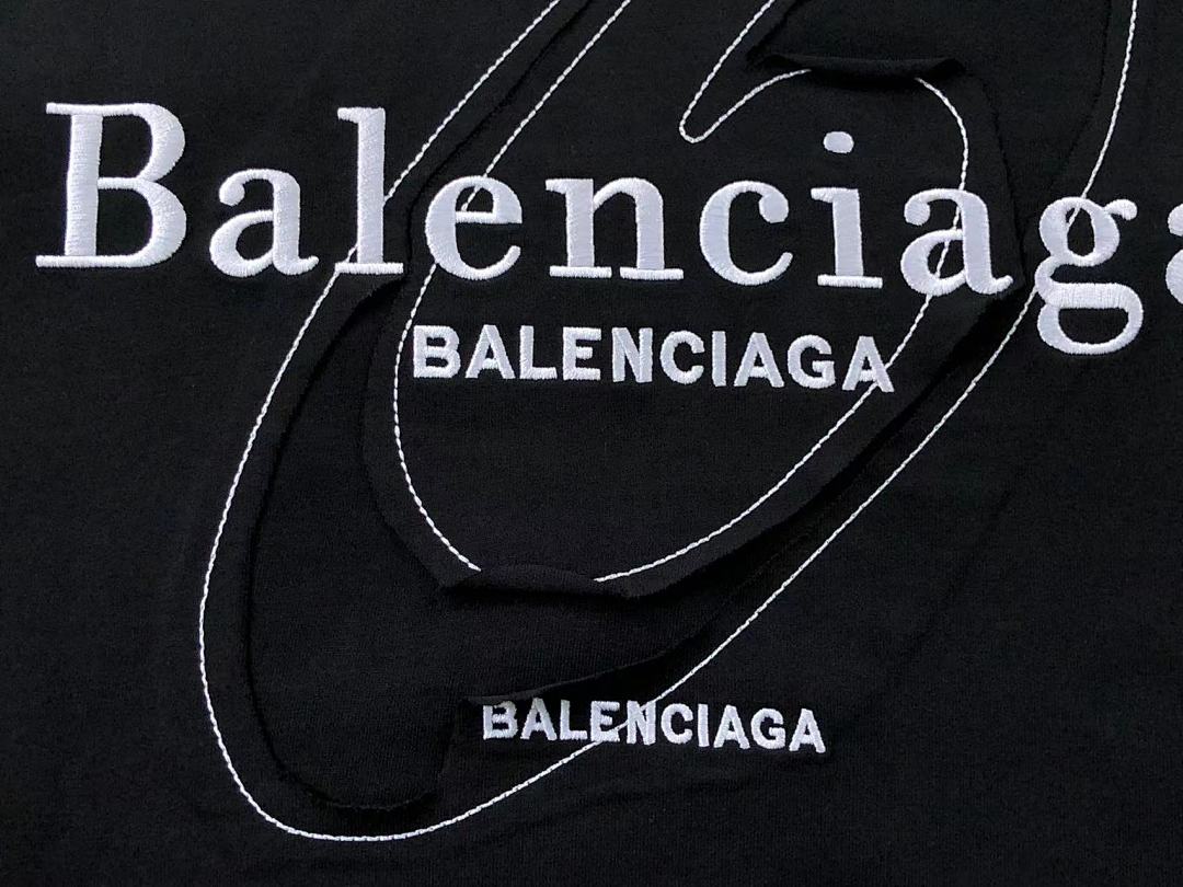 Balenciaga 118 B⭐L⭐⭐⭐IA⭐A T-SHIRT 11122016137 (Im 170Cm 60Kg I Wear Size M In The Phot) - Image 12