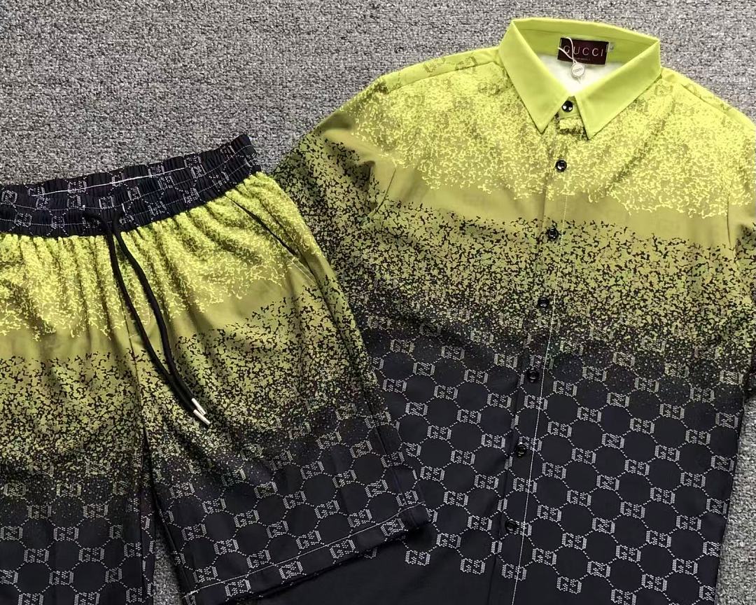 Gucci 165 G⭐C⭐I SHIRT SHORTS 3206062920 (Im 170Cm 60Kg I Wear Size L In The Phot) - Image 7