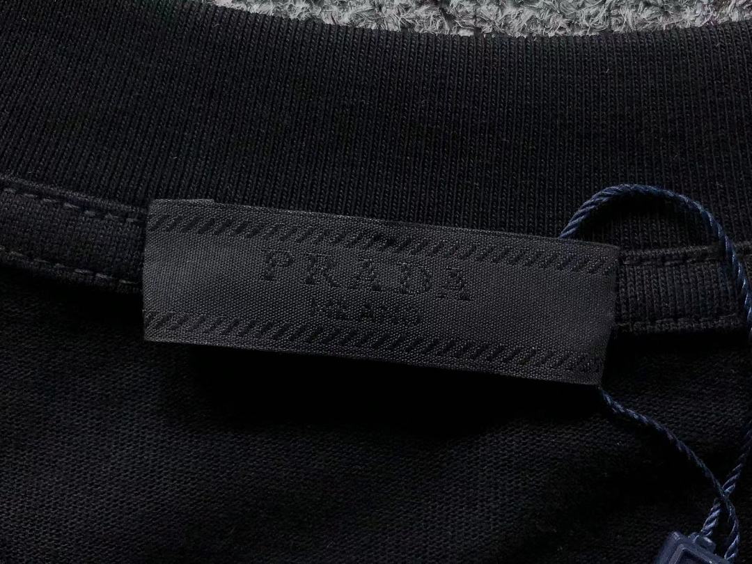 Prada 108 P⭐A⭐A T-SHIRT 42042901133 (Im 170Cm 60Kg I Wear Size 2XL In The Phot) - Image 17