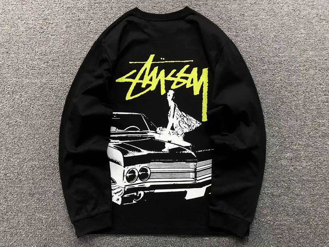 Stussy 135 STUSSY LONG SLEEVED 4107011077 (Im 170Cm 60Kg I Wear Size M In The Phot) - Image 10