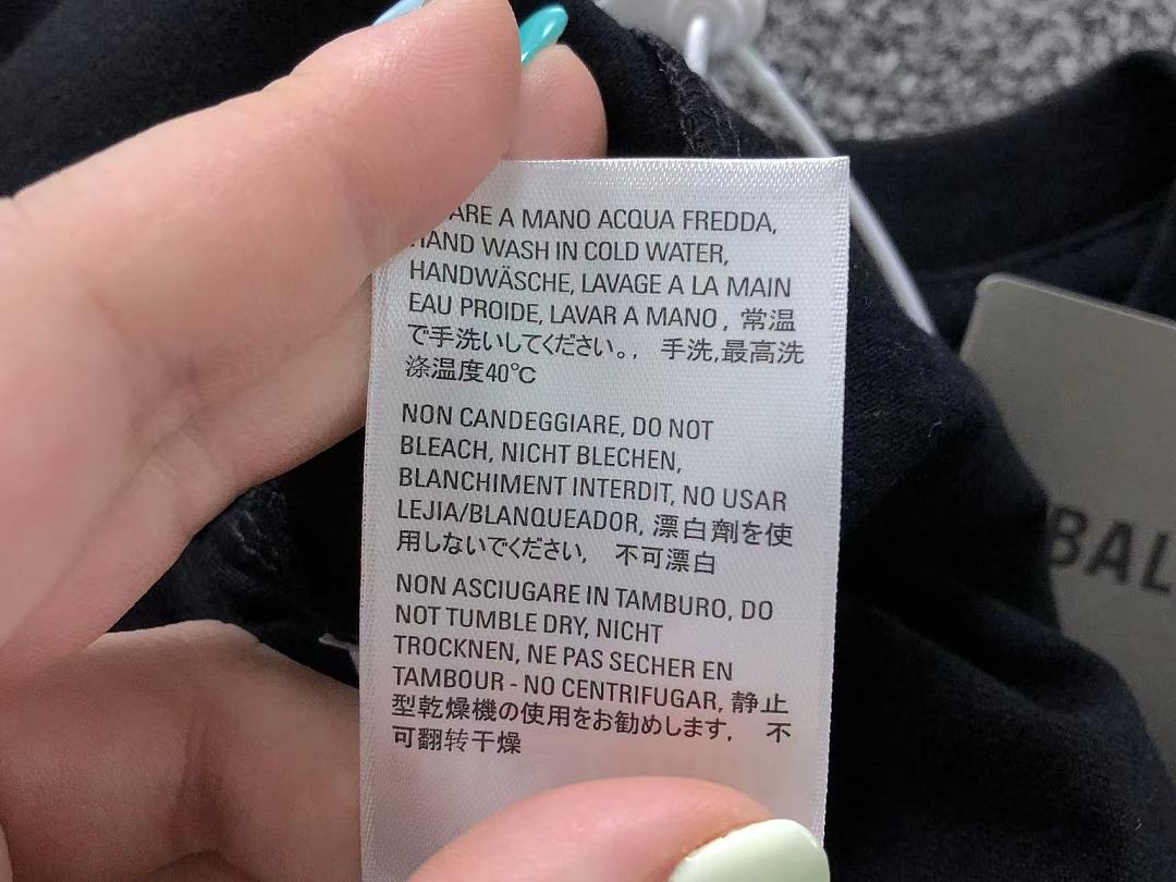 Balenciaga 115 B⭐L⭐⭐⭐IA⭐A T-SHIRT 22051318172 (Im 170Cm 60Kg I Wear Size L In The Phot) - Image 22