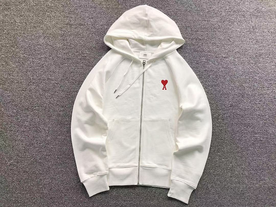 AMI 125 AMI HOODIE 57280888 (Im 170Cm 60Kg I Wear Size M In The Phot) - Image 7