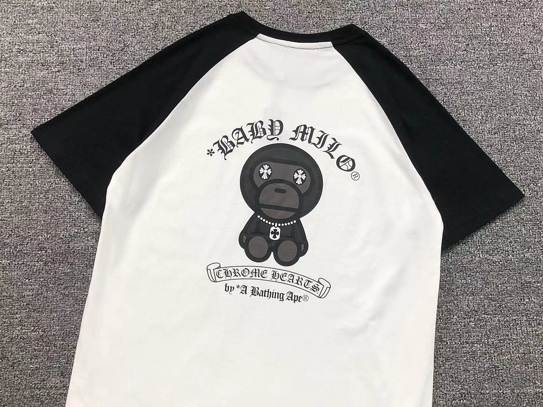 Bape 88 C⭐⭐OME HE⭐⭐TS BAPE T-SHIRT 1272305177 (Im 170Cm 60Kg I Wear Size M In The Phot) - Image 10