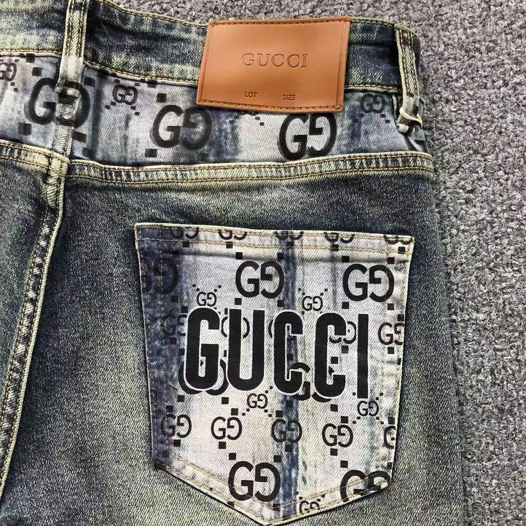 Gucci 175 G⭐C⭐I TROUSRES 2207080901 (Im 170Cm 60Kg I Wear Size 33 In The Phot) - Image 8