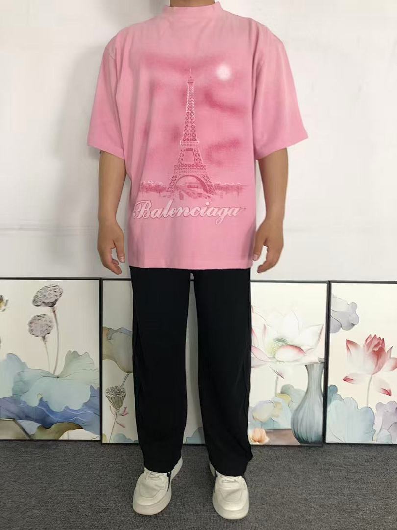 Balenciaga 138 B⭐L⭐⭐⭐IA⭐A T-SHIRT 42032809163 (Im 170Cm 60Kg I Wear Size XS In The Phot) - Image 3