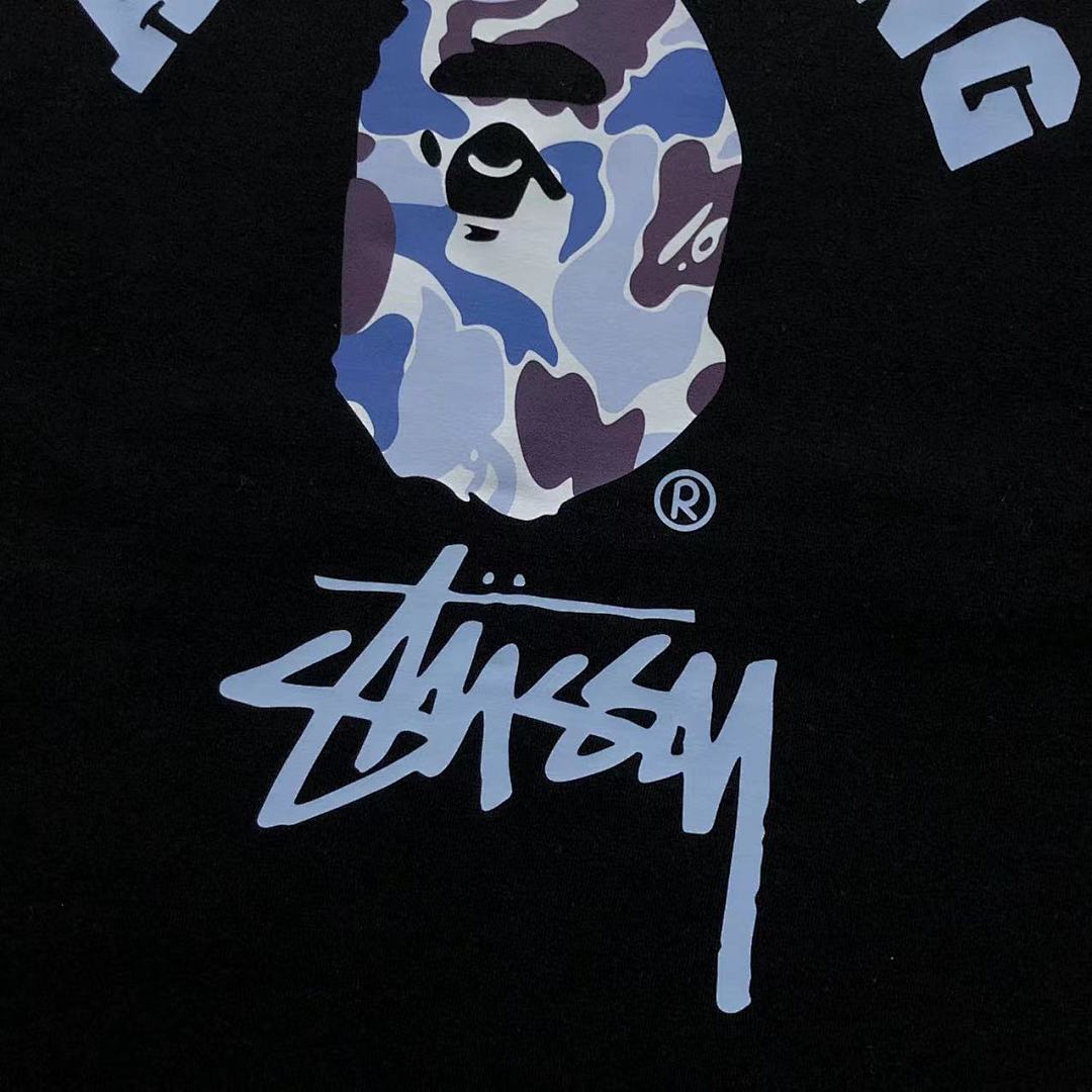 Bape 79 BAPE STUSSY T-SHIRT 411182642 (Im 170Cm 57Kg I Wear Size S In The Phot) - Image 18