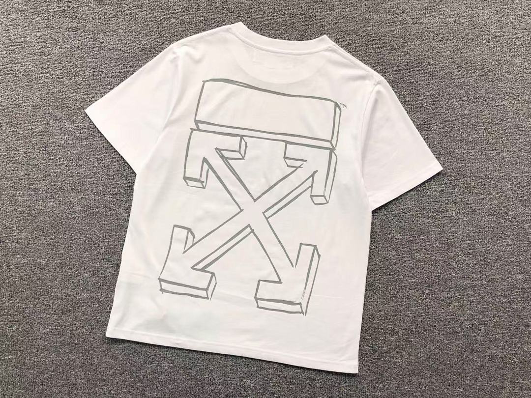 Off-White 98 OFF-WHITE T-SHIRT 503032119 (Im 170Cm 55Kg I Wear Size S In The Phot) - Image 7
