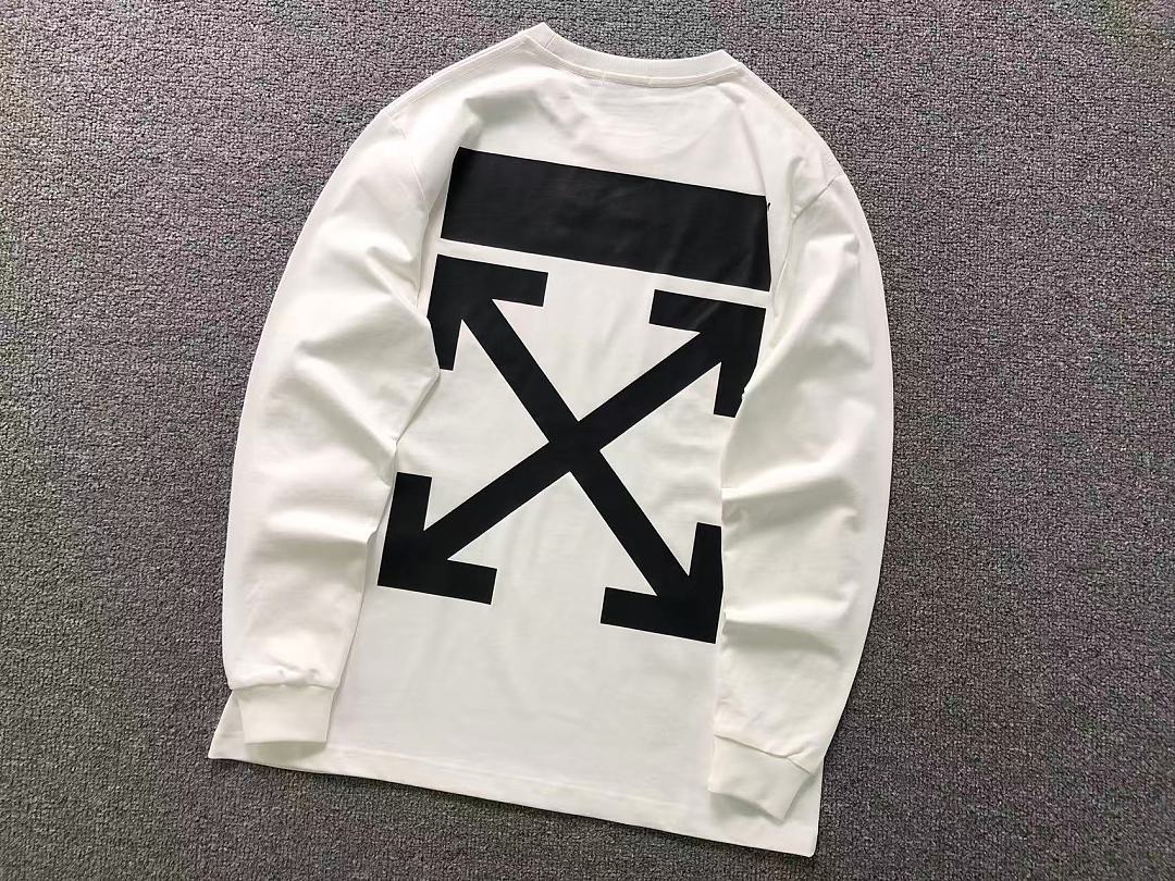 Off-White 129 OFF-WHITE LONG SLEEVED 3207302321 (Im 170Cm 60Kg I Wear Size M In The Phot) - Image 7
