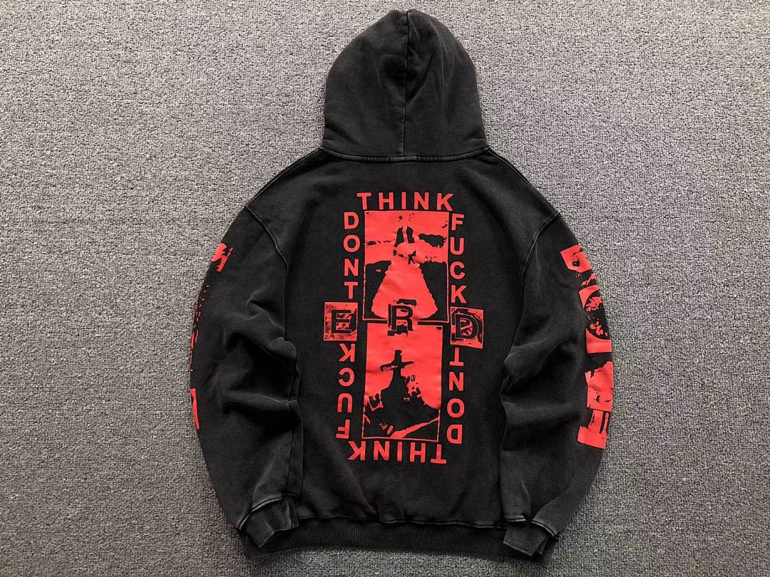 Chanel 135 ENFANTS RICHES DEPRIMES HOODIE 580706117 (Im 170Cm 60Kg I Wear Size S In The Phot) - Image 5