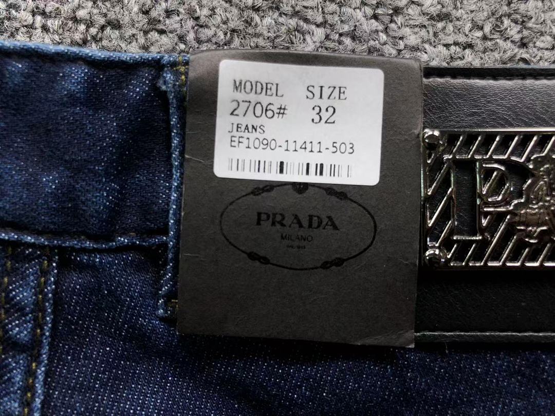 Prada 225 P⭐A⭐A TROUSERS 511250505 (Im 170Cm 60Kg I Wear Size 32 In The Phot) - Image 24