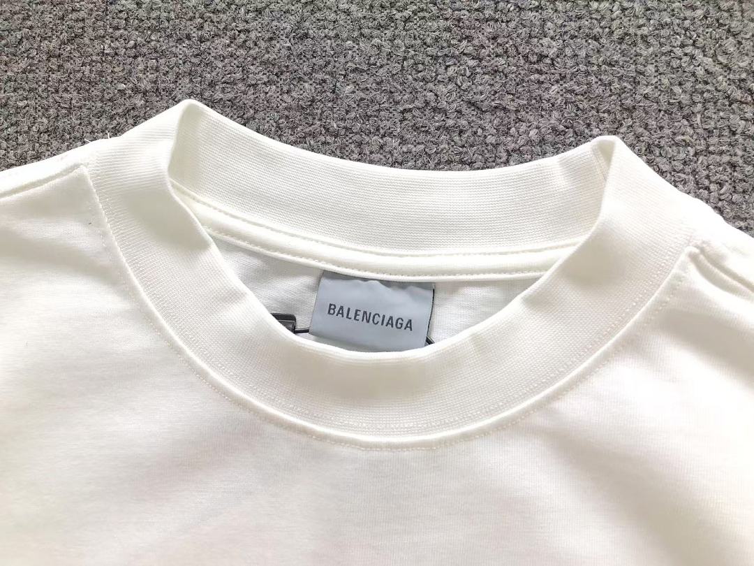 Balenciaga 125 B⭐L⭐⭐⭐IA⭐A T-SHIRT 42050841163 (Im 170Cm 60Kg I Wear Size XS In The Phot) - Image 12
