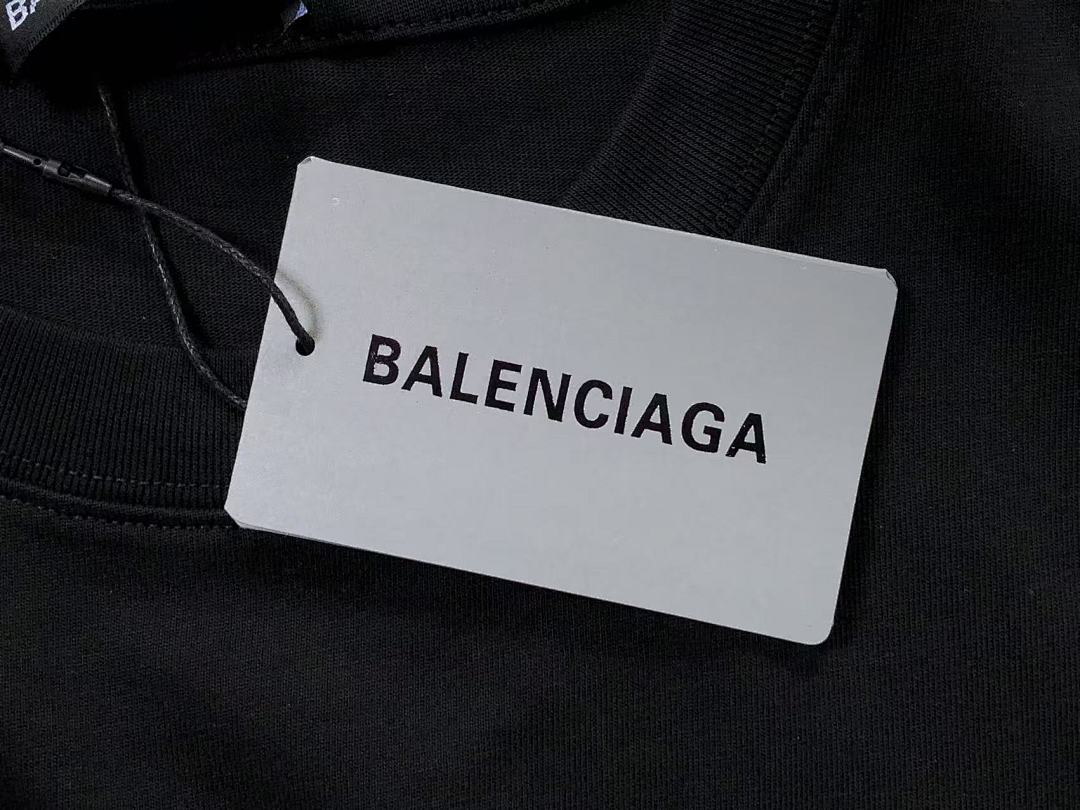 Balenciaga 118 B⭐L⭐⭐⭐IA⭐A T-SHIRT 11122010137 (Im 170Cm 60Kg I Wear Size M In The Phot) - Image 21