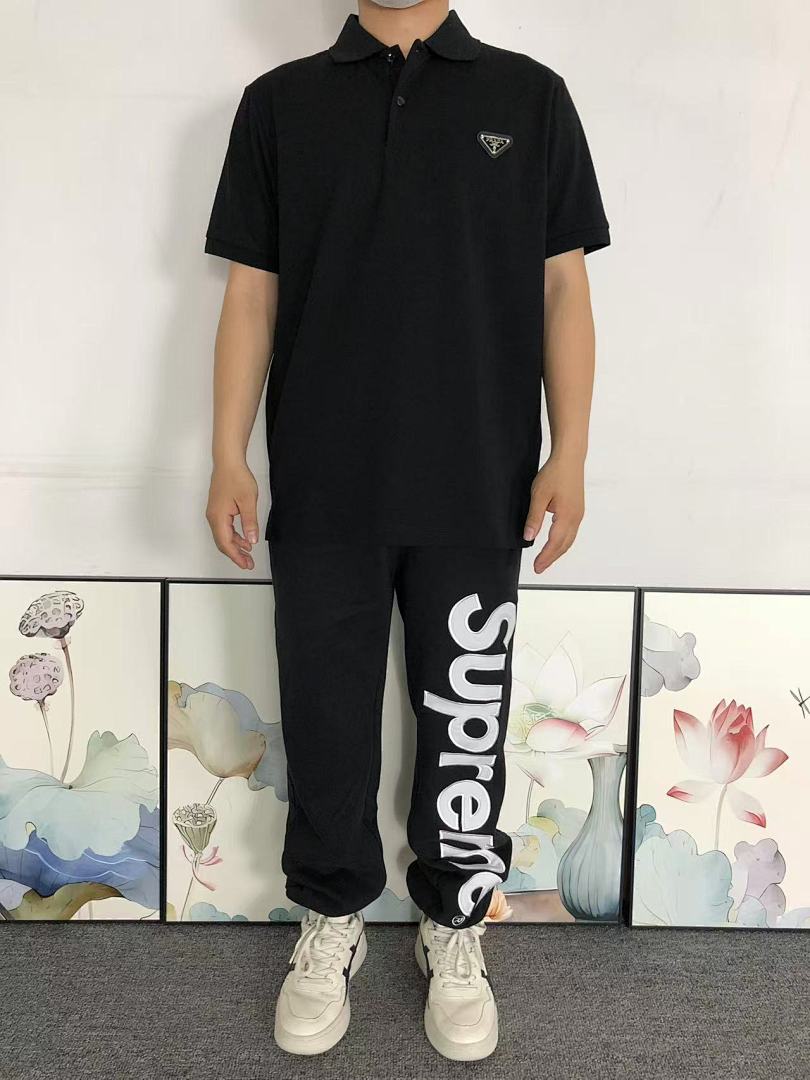 Prada 168 P⭐A⭐A POLO 2204102004 (Im 170Cm 60Kg I Wear Size L In The Phot) - Image 3