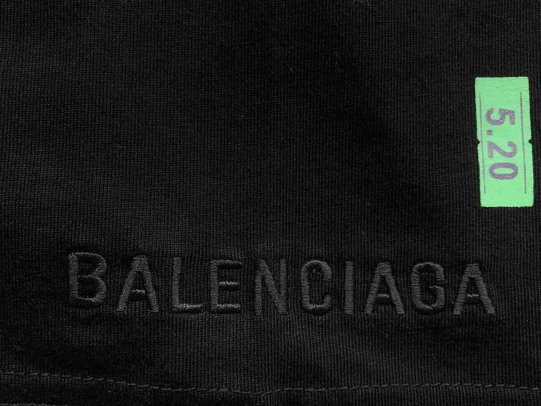 Balenciaga SHORTS158 B⭐L⭐⭐⭐IA⭐A T-SHIRT SHORTS 3206173321 (Im 170Cm 60Kg I Wear Size S In The Phot) - Image 11