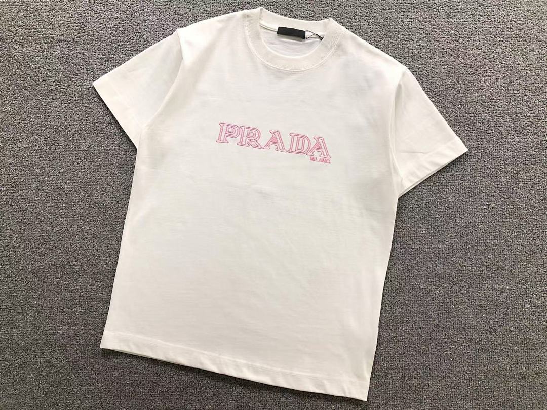 Prada 115 P⭐A⭐A T-SHIRT 510102681 (Im 170Cm 60Kg I Wear Size S In The Phot) - Image 10