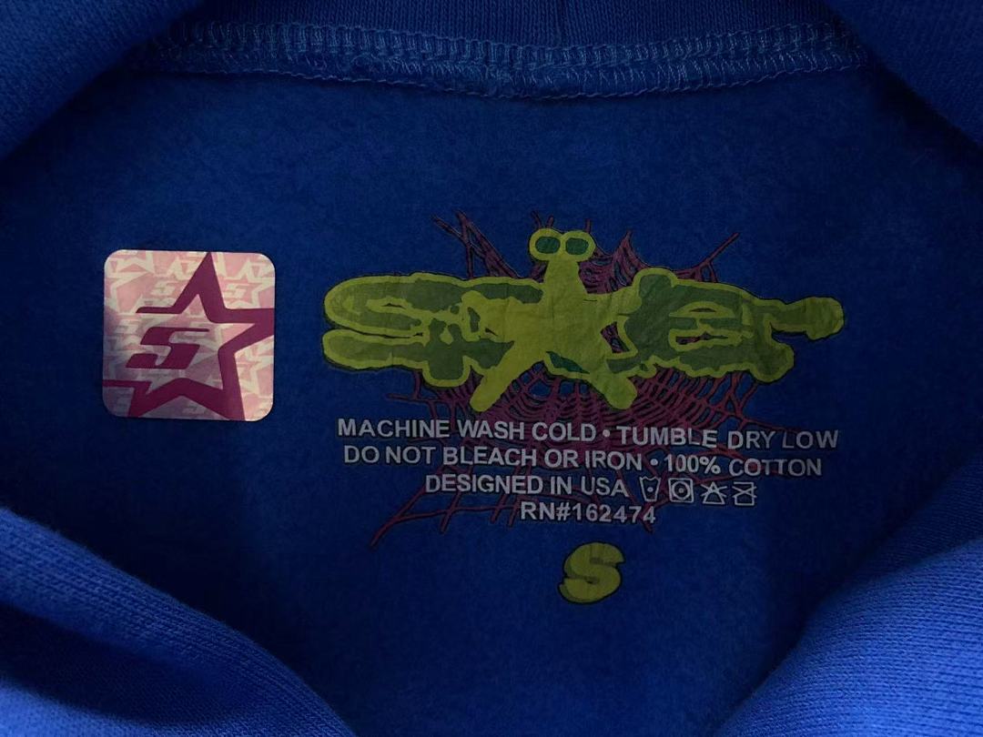 Sp5der TROUSERS 218 SP5DER HOODIE - Image 18