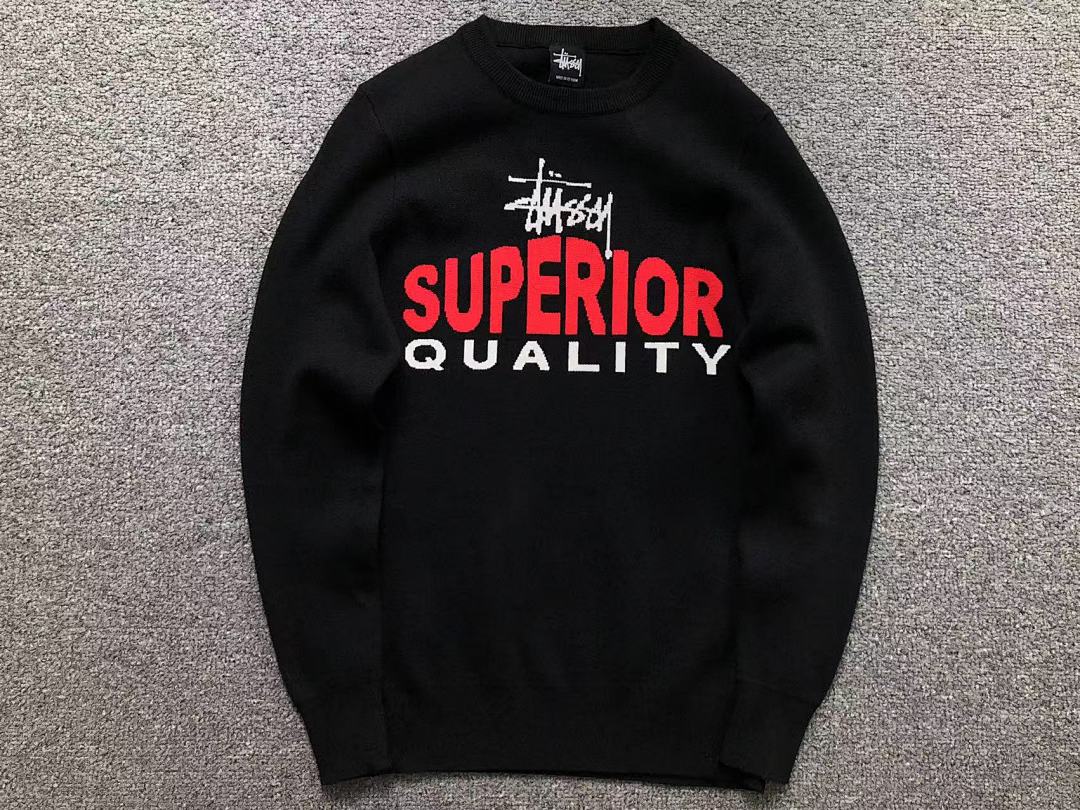 Stussy 138 STUSSY SWEATER 3112171220 (Im 170Cm 60Kg I Wear Size M In The Phot) - Image 5