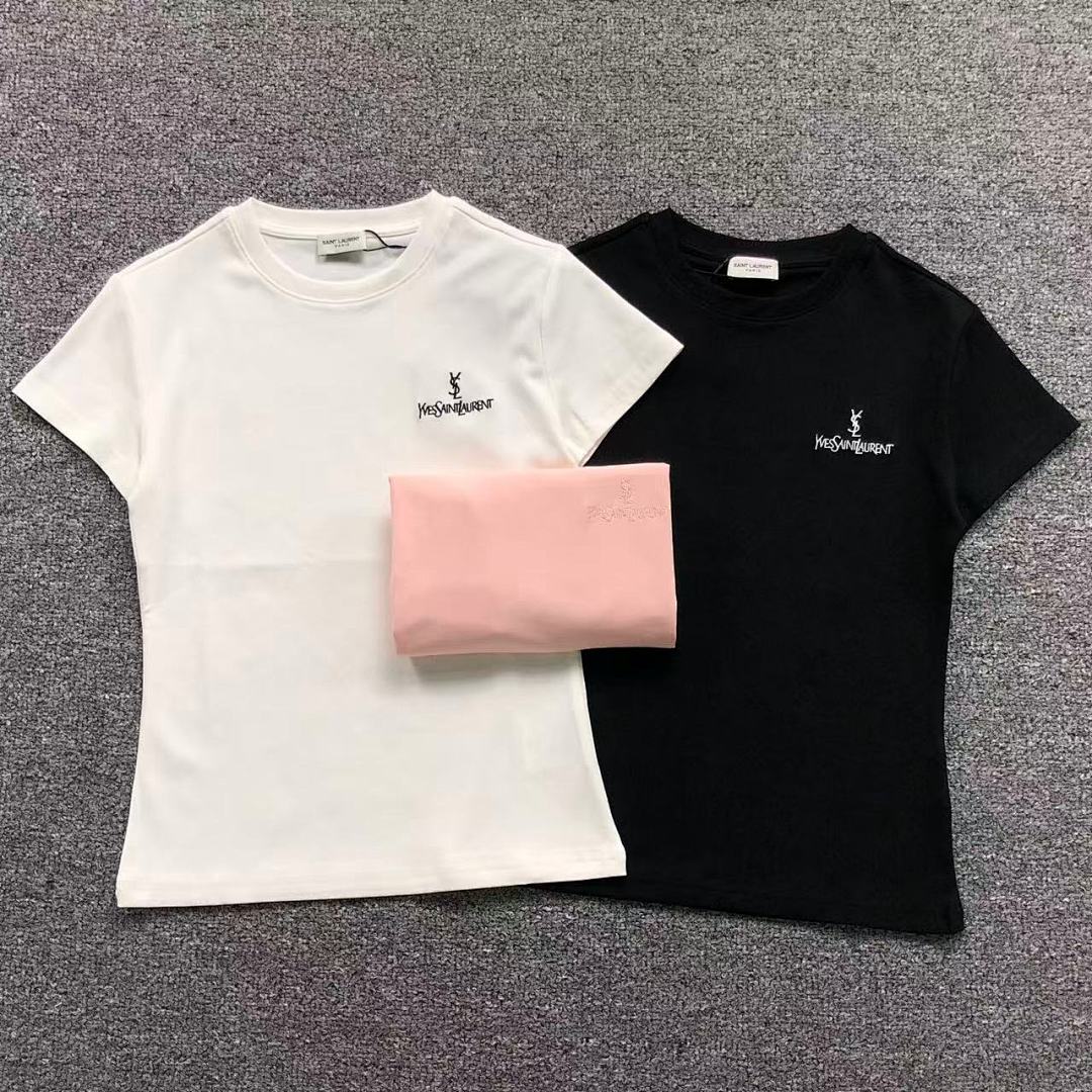 Saint Laurent 115 SA⭐⭐T ⭐⭐U⭐⭐NT T-SHIRT FEMAIE, photo 1