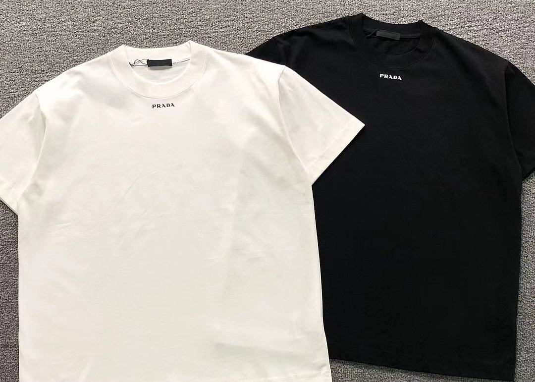 Prada 108 P⭐A⭐A T-SHIRT 42042901133 (Im 170Cm 60Kg I Wear Size 2XL In The Phot) - Image 6