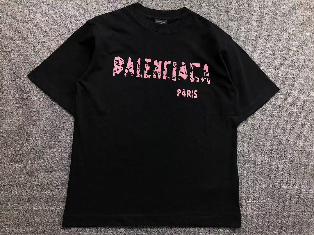 Balenciaga 95 B⭐L⭐⭐⭐IA⭐A T-SHIRT 502171381 (Im 170Cm 57Kg I Wear Size 1 In The Phot) - Image 7