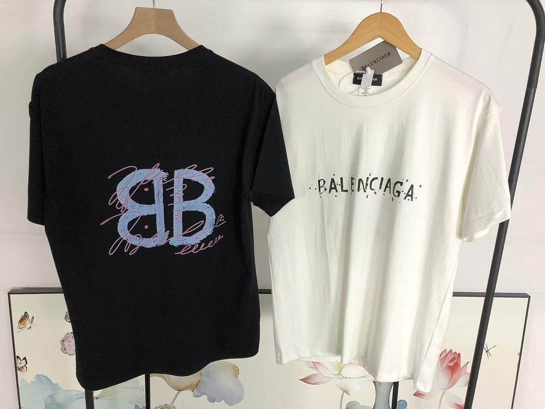 Balenciaga 115 B⭐L⭐⭐⭐IA⭐A T-SHIRT 22051316172 (Im 170Cm 60Kg I Wear Size M In The Phot) - Image 30