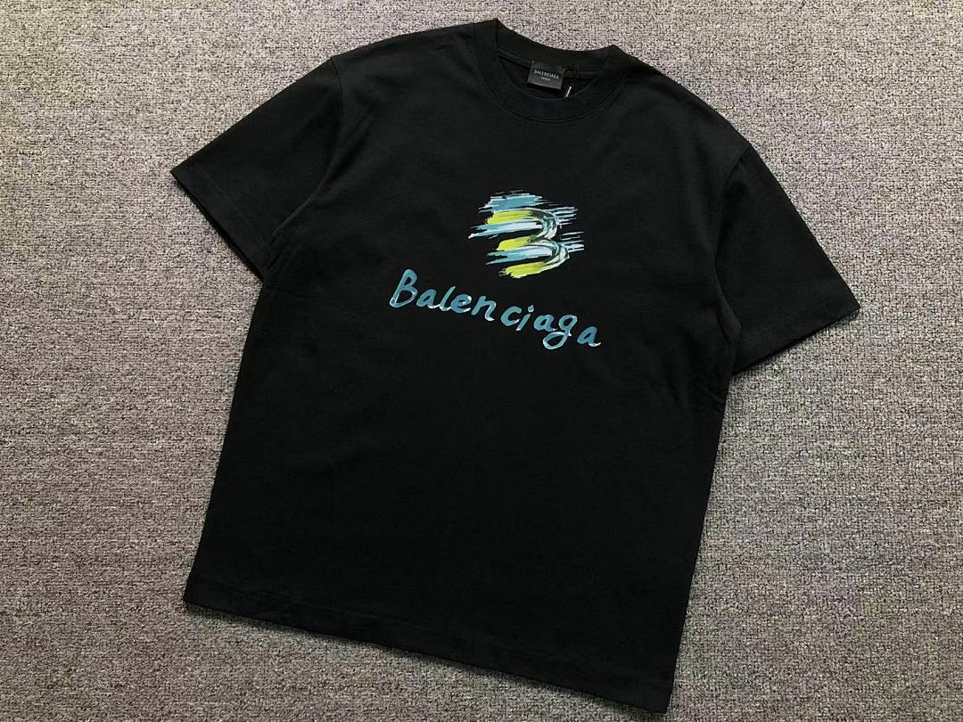 Balenciaga 115 B⭐L⭐⭐⭐IA⭐A T-SHIRT 5232321147 (Im 170Cm 60Kg I Wear Size L In The Phot) - Image 11