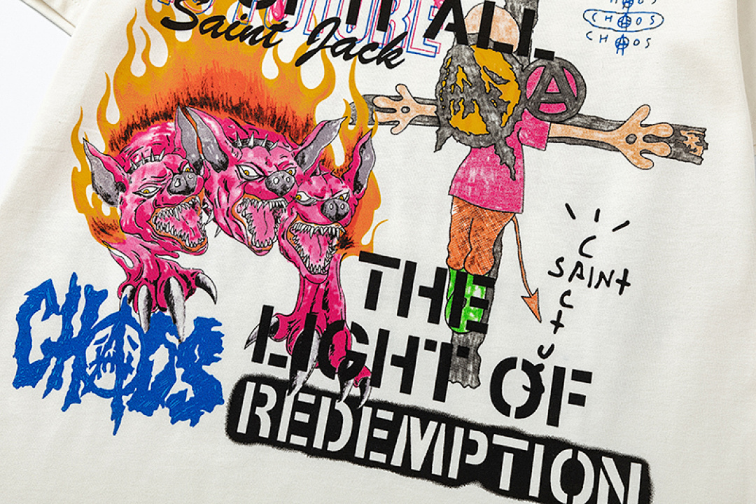 Travis Scott 83 TRAVIS SCOTT CACTUS JACK T-SHIRT - Image 5